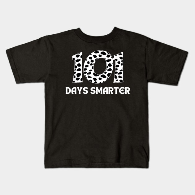 101 Days Smarter Kids T-Shirt by Luna The Luminary